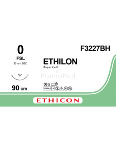 ETHILON 0 F3227BH FSL 90cm - 36fils