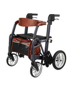 Rollator Mobio GLIDE 2-en-1 avec appui-avant-bras
