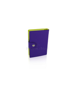 MEDIDOS pilulier hebdo FR - Mauve/lime - 1pc