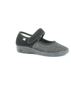 Pantoffels Lycra RUIZ JASMINE Zwart 35