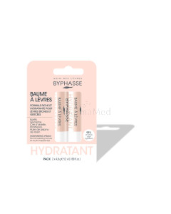 BYPHASSE Lippenbalsem Hydraterende 2x4.8gr