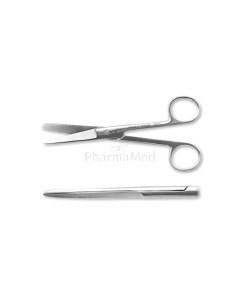 Schaar chirurgie recht 14cm (1st)
