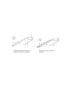 Drains cannelés 10FR ORHUR101 - 10pcs