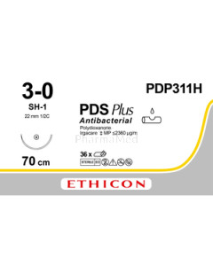 ETICON PDS+ 3/0 PDP311H 70cm - 36fils