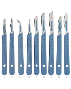 Bistouris complets Stérile S&M - N°21 - 10pc