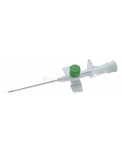 VERSATUS cathéter court à ailettes - Jaune - 24G- 19x0,74mm - 50pcs