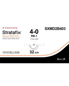 STRATAFIX 4/0 SXMD2B403 RB-1 32cm - 12draden