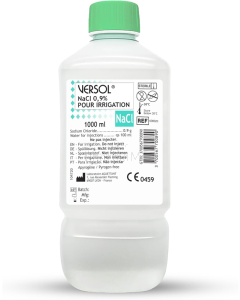 VERSOL Sérum physiologique NaCl 0.9% stérile - Flacon 1L
