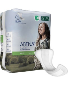 Anatomische inlegger ABENA Light MINI 1 - 20st