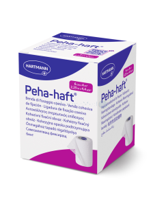 PEHA HAFT bande élastastique cohésive - 4mx6cm - 1pc