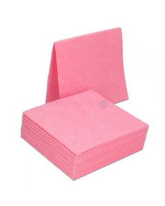 Lavette viscose 38x40cm 145gr rose - 1pc -