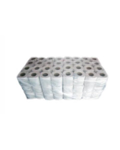 Papier hygiénique recyclé naturel 1pli 400cp - 96 rlx
