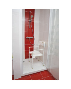 Chaise de douche pliable TOBAGO 110kg
