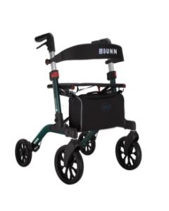 Rollator BROOKLYN NOIR - 4 roues - double pliage