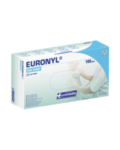 Gants vinyl EURONYL sans poudre M - 100 pc