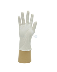 Gants vinyle stretch sans poudre M - 100pc