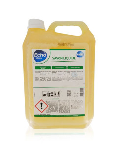 ECHOCLEAN savon liquide à l'huile de lin (5L)