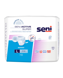 SENI ACTIVE Super Pants - Large - 10pc