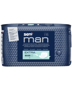 SENI MAN Men inlegverbanden Extra 4D- 15st