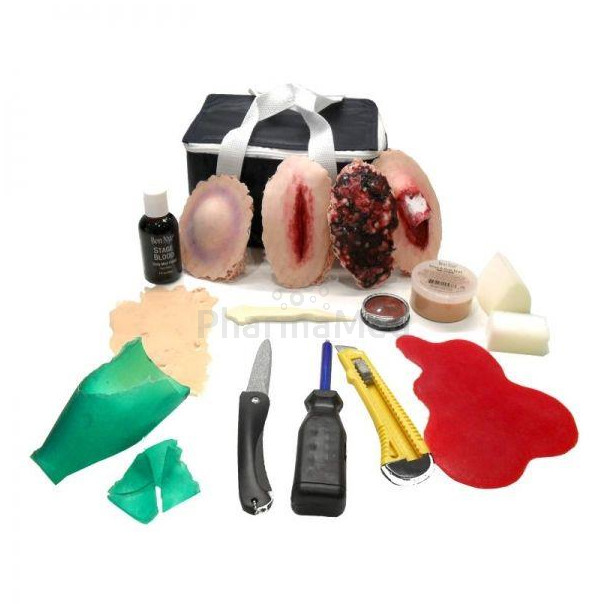 Kit fausses plaies et maquillage secourisme PRO