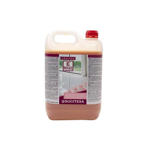 Aquagen IC rosas - nett. parfumé pour sols - 5L