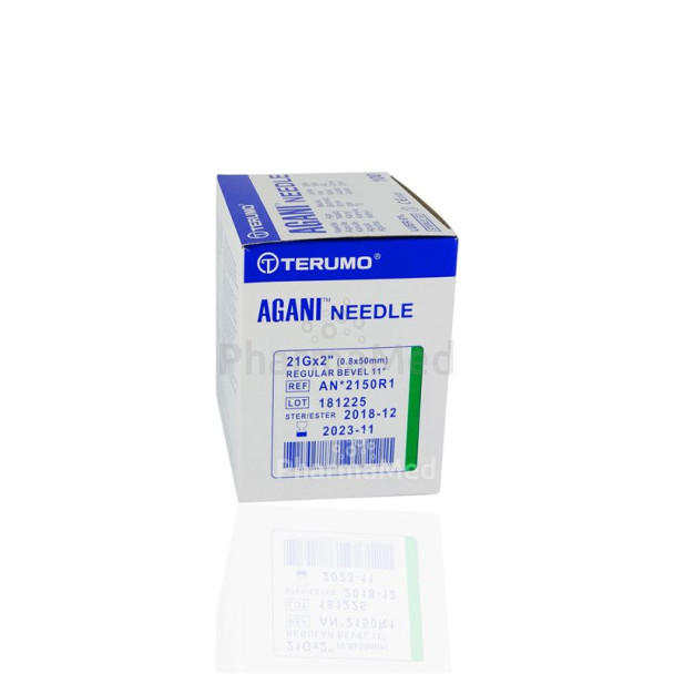 Aiguilles TERUMO Agani - 21G2 (0,80x50mm) - 100pc