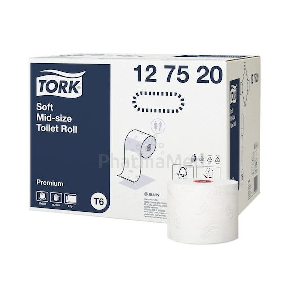 Pap. hyg. TORK COMPACT SOFT 2plis 90m - 27rlx