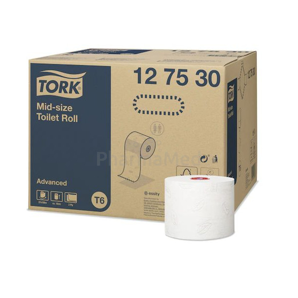 Pap. hyg. TORK ADV. COMPACT 2plis 100m - 27 rlx
