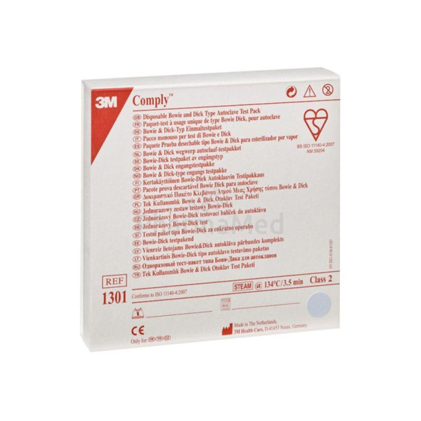 3M COMPLY Test Bowie Dick - 20pc