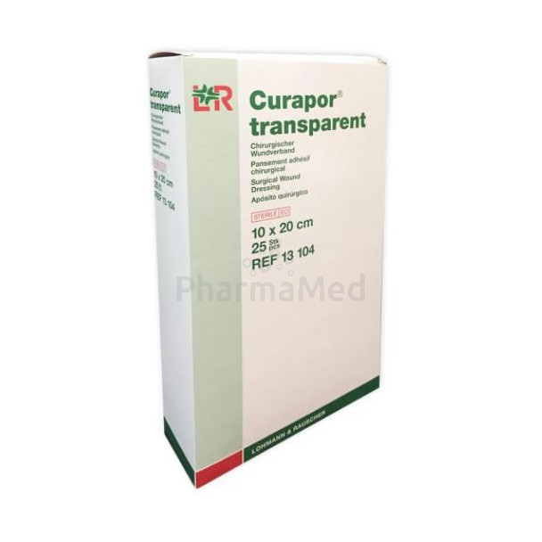 CURAPOR Transparent ST 10x20cm - 25pc