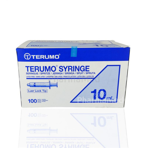 Seringues TERUMO luer lock - 10ml - 100pc