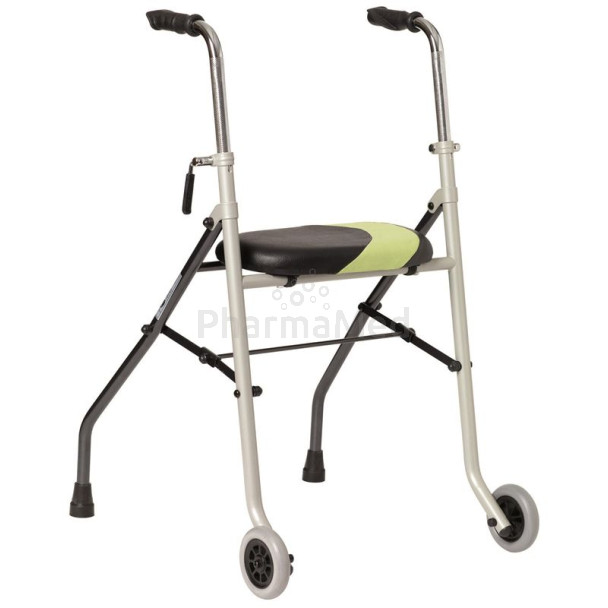 Rollator ACTIO2 2 roues avec siège - 1pc