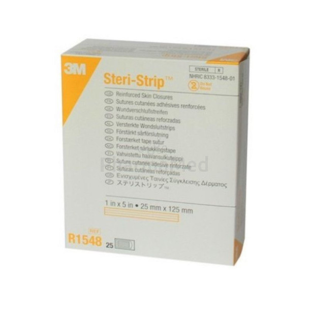 STERI STRIP 25x125mm 1548 Import - 25x4st