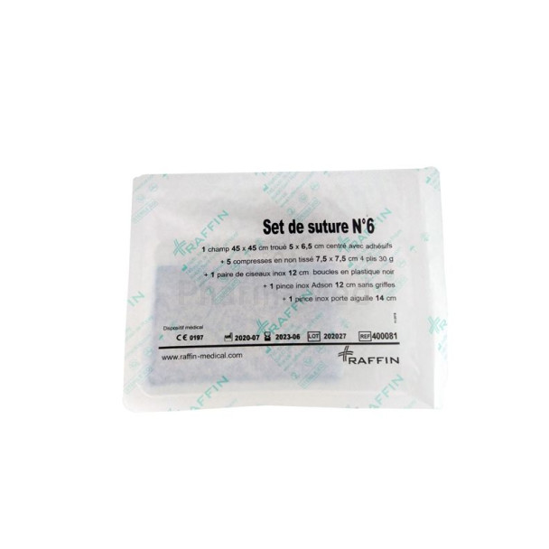 Set de suture Stérile Instruments métal