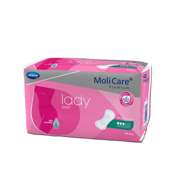 MOLICARE PREMIUM Lady Couche anatomique - 3g - 14pc