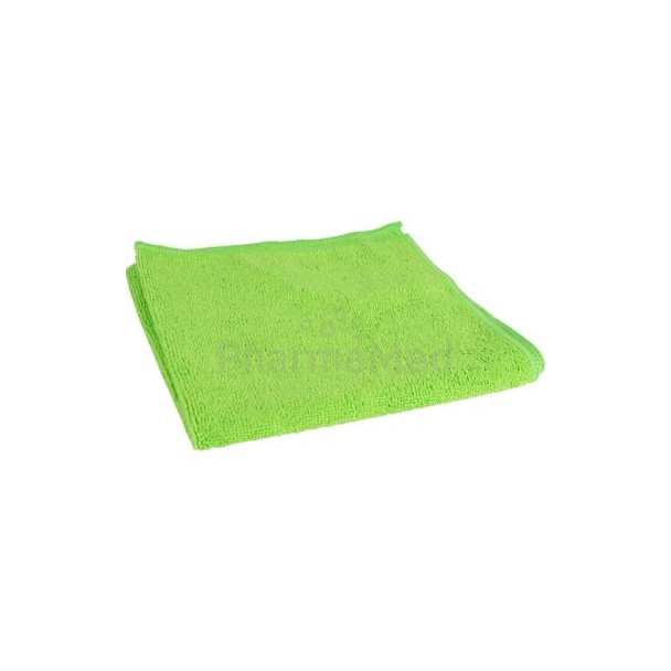 Torchon microfibre vert 60x80cm - 1pc