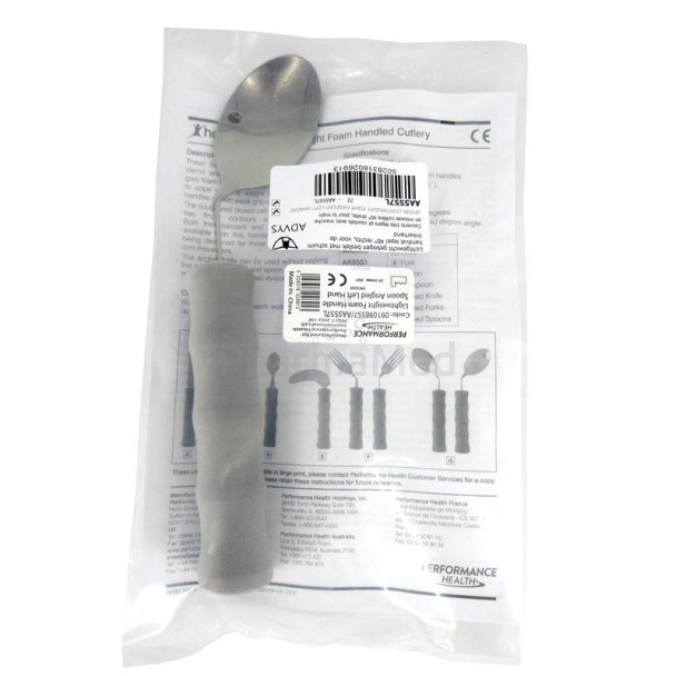 Cuillère Courbée Gaucher Manche mousse