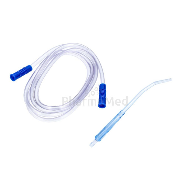 Set d'aspiration chirurgical stérile - tube 210cm + yankauer - 50pcs