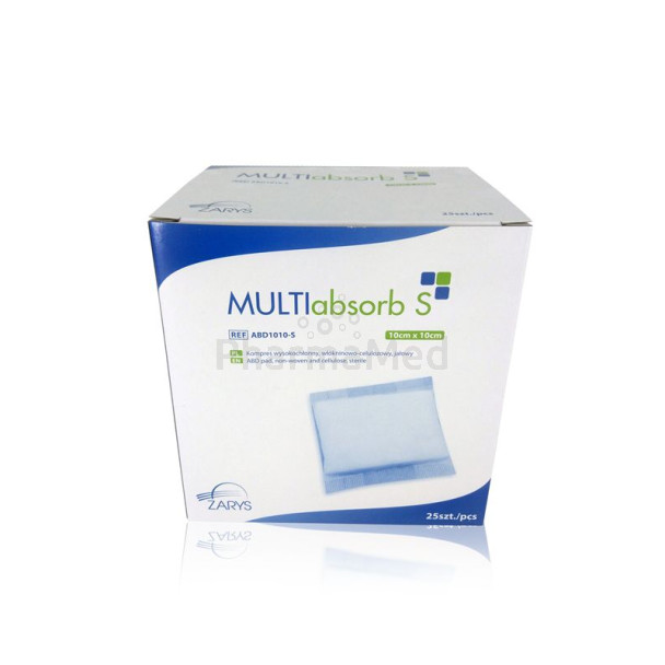 Compresses absorbantes Stériles ZARYS - 10x10cm - 25pc