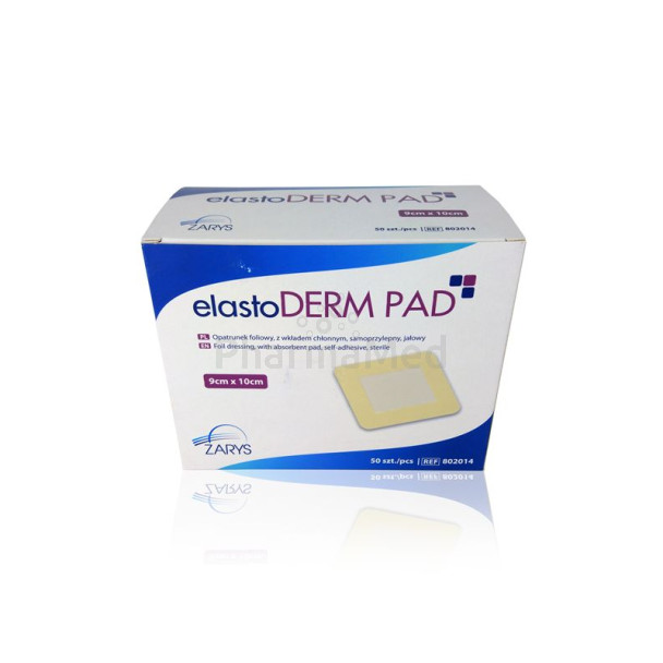 ELASTODERM PAD pansement ST ZARYS 9x10cm - 50pc
