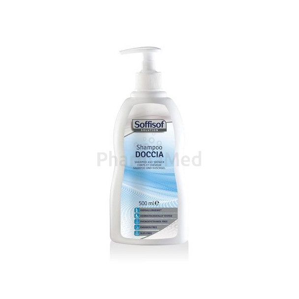Savon corps/cheveux+pompe SOFFISOF ...(500ml)
