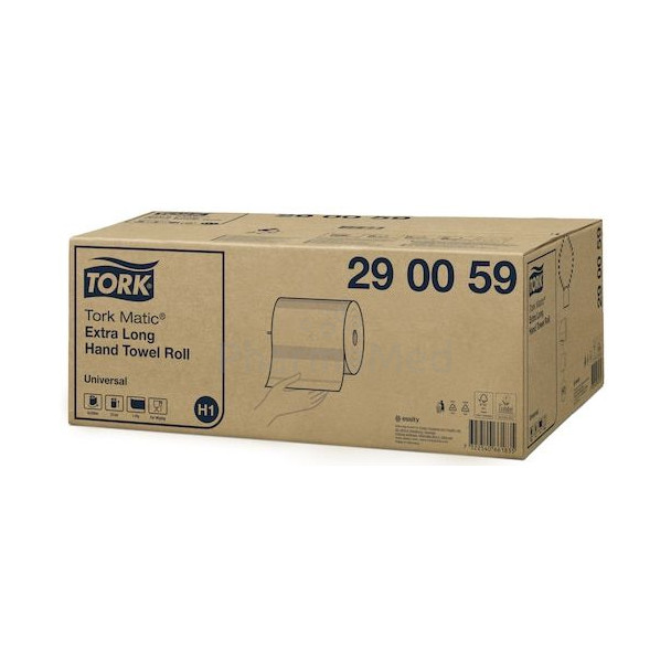 Pap. handdoek TORK UNIV MATIC 21cmx280m (1rl)