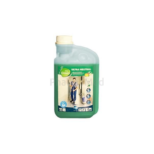 Polgreen Ultra neutral - Nettoyant éco concentré sols et surfaces 1L - 1pc