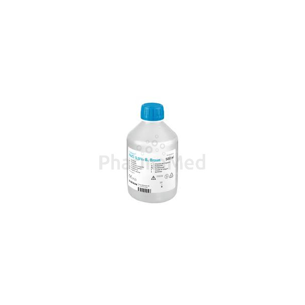 Serum physiologique NaCl 0,9% BBRAUN ECOLAV - 500ml