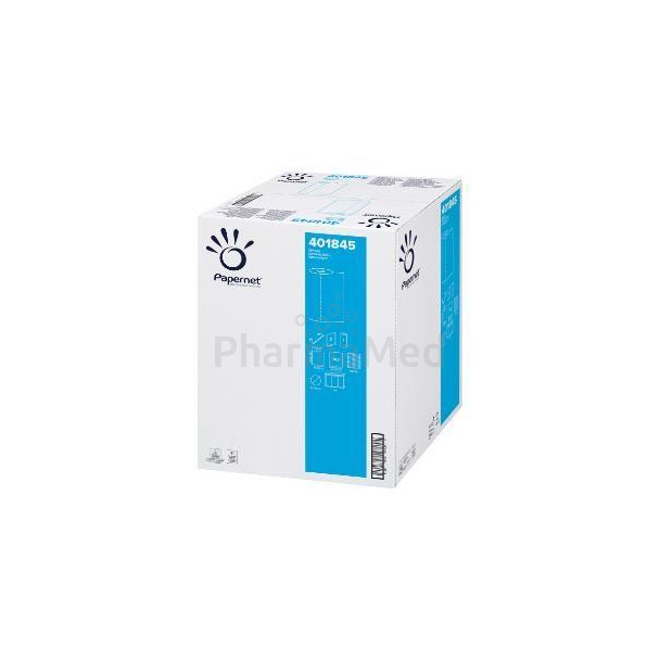 Drap d'examen gauffré PAPERNET 2plis 50cmx50m celllulose pure - 1 rouleau