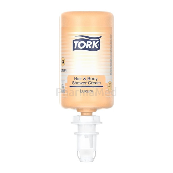 Savon TORK luxury crème corps et cheveux S4 - 6x1L