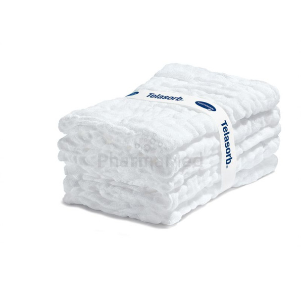 TELASORB compresses abd. détectables 45x45cm 4plis(12x2pc)