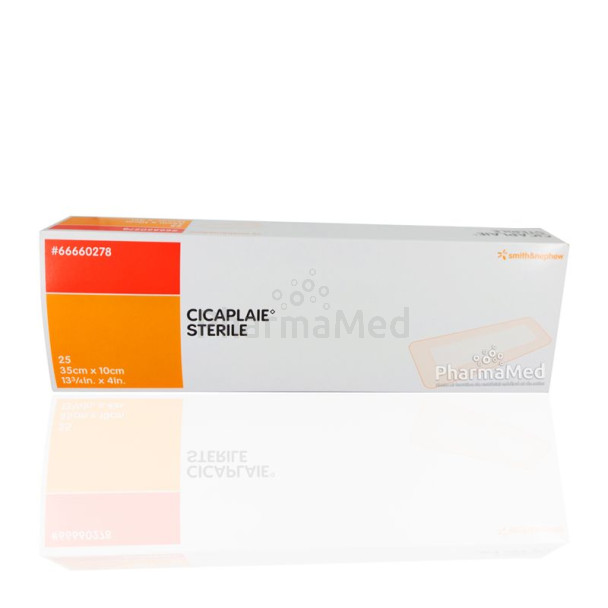 CICAPLAIE STER 10x35CM pans. post-op ..(25pc)