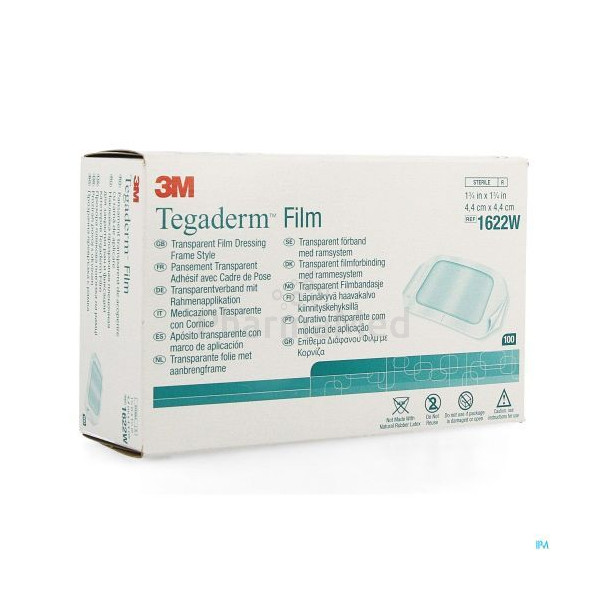 TEGADERM Film - 1622W - 4,4x4,4cm - 100 pc