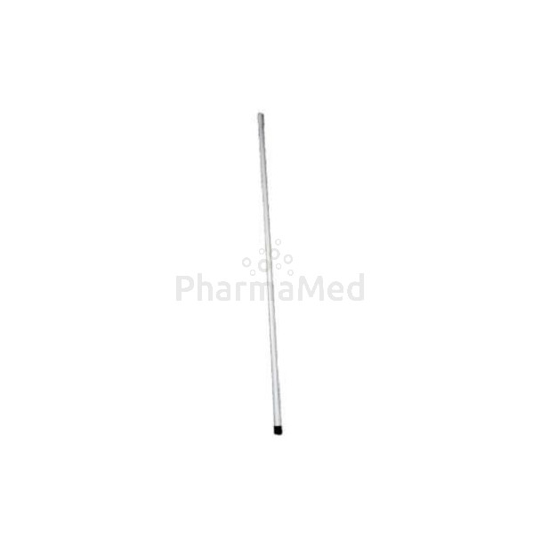 Manche en époxy blanc avec pas de vis 140 cm Ø 23,5 mm - 1pc